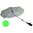 Ombrellino parasole con tessuto anti Uv. Completo di attacco universale, doppio snodo per una migli