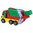 Riproduzione di Roadmax camion della spazzatura con aggancio e sgancio bidoni