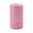 Bicchiere portaspazzolini in resina termoplastica finitura rosa serie Sole