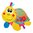 Una soffice e colorata tartaruga che aiuta il tuo bambino a sviluppare labilità tattile, grazie ai